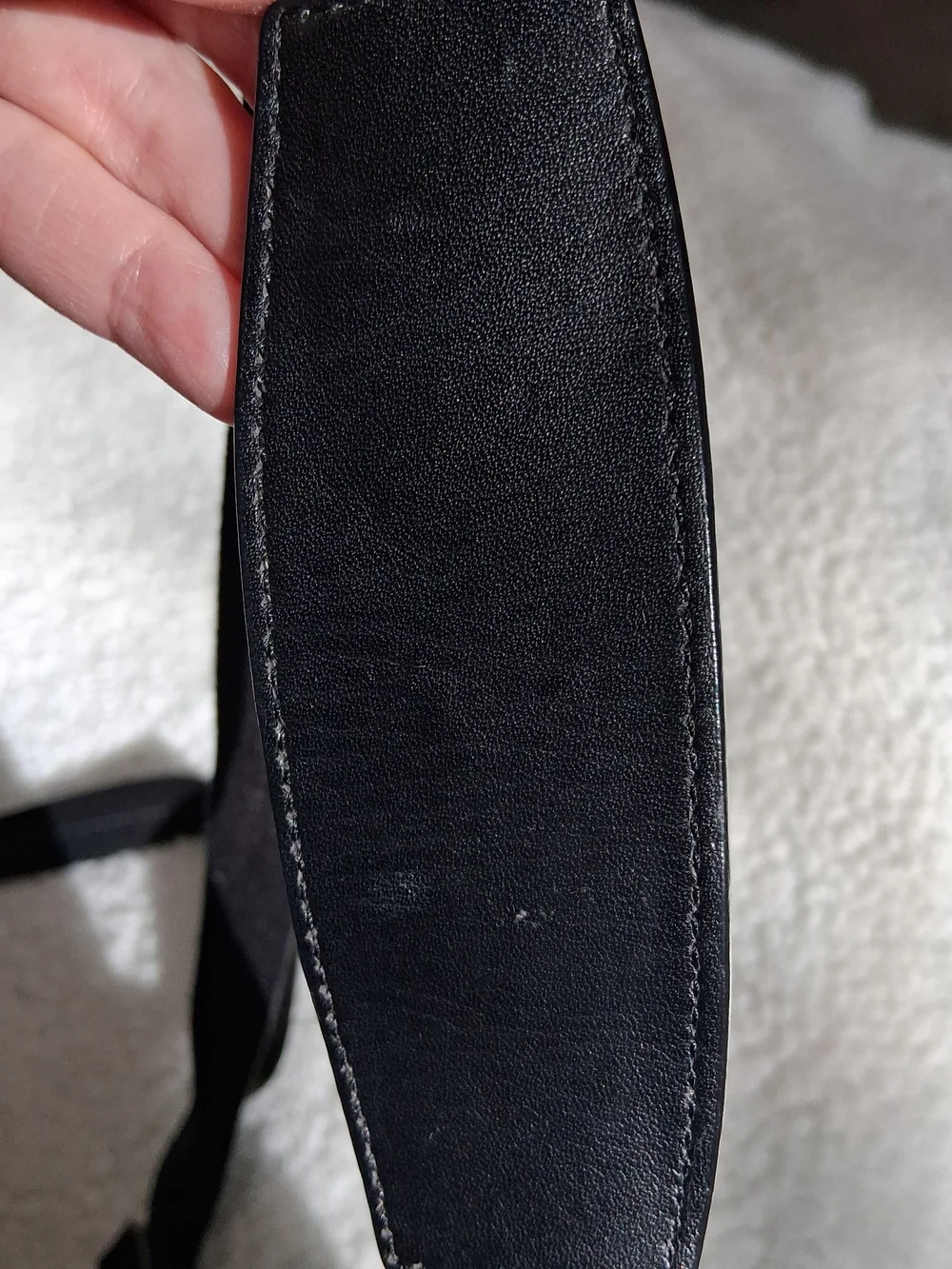 Y2K Coach Patchwork Crossbody in Black, Gray and Taupe Accents 8.5